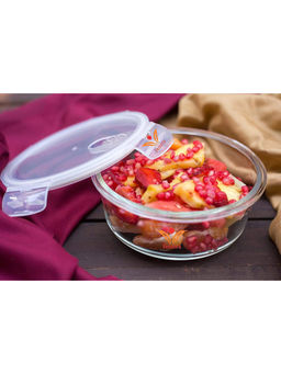 Femora - Glass Round Container 380 Ml, 2N