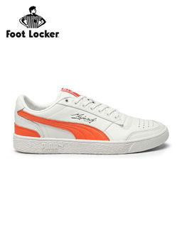 Puma - Orange Majesty Leather Sneakers