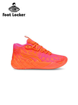 Puma - Unisex Orange MB.01234 Mash-Up Lightweight Basketball Shoes