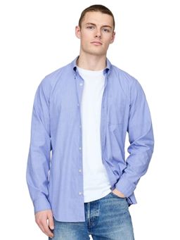 GAP - Blue Men's Button-Down Full Sleeve Shirt