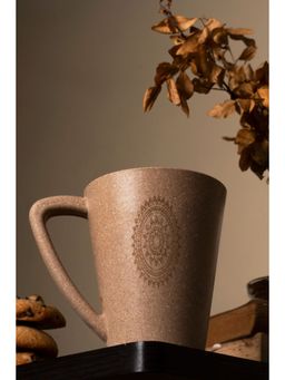 Agro Composites - Beige Chakra Coffee Mug - Set Of 4