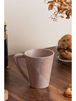 Agro Composites - Beige Geometry Coffee Mug - Set Of 6