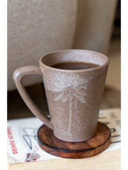 Agro Composites - Folk Art Pine Ash Date Palm Coffee Mug - Set Of 7