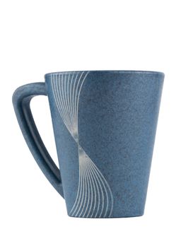 Agro Composites - Cobalt Blue Geometry Coffee Mug - Set Of 6