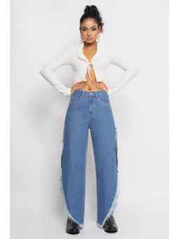 FREAKINS - Side Slit Jeans