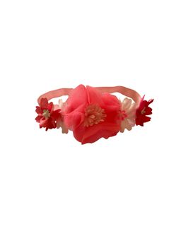 A Little Fable - Red Rose Floral Hair Band