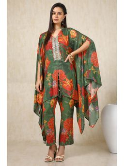 Soch - Women Green Floral Co-Ord (Set of 2)