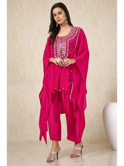 Soch - Women Pink Sequined Top with Palazzo (Set of 2)