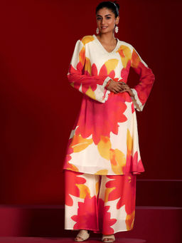 Libas Art - Multi-Color Floral Printed Co-Ord Set