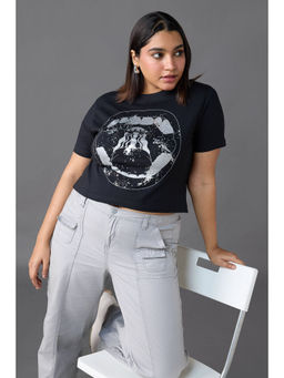 FREAKINS - Black Spacey Women's T-Shirt