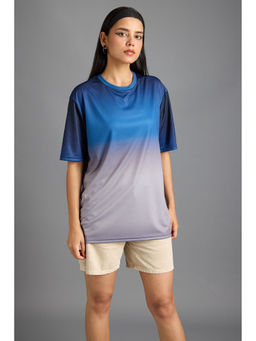 FREAKINS - Aop Women's T-Shirt- Blue Gradient