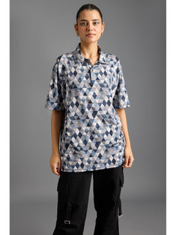 FREAKINS - Prism Print Women's Polo T-Shirt