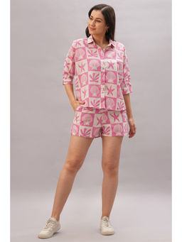 Tuna London - Women Pink Co-Ord (Set of 2)