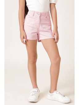 One Friday - Girls Soft Pink Everyday Shorts