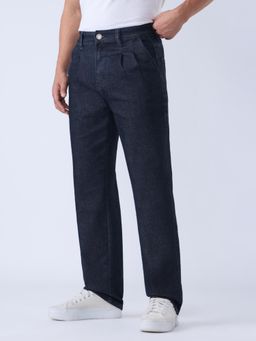 The Souled Store - Indigo Blue Men Straight Fit Jeans