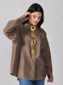 Brown color option, Currently selected