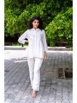 MINSH - Tulip White Co-Ord (Set of 2)