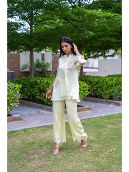 MINSH - Limon Yellow Top With Palazzo (Set of 2)