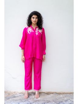 MINSH - Magenta Pop Pink Co-Ord (Set of 2)