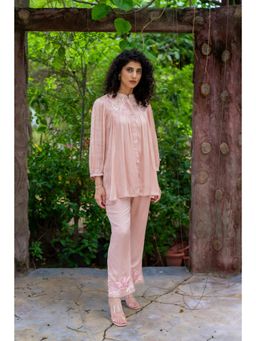 MINSH - Cherry Blossom Beige Co-Ord (Set of 2)