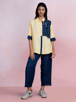 The House of Hemp - Sunbeam Pac-Man Yellow Shirt with Pant (Set of 2)