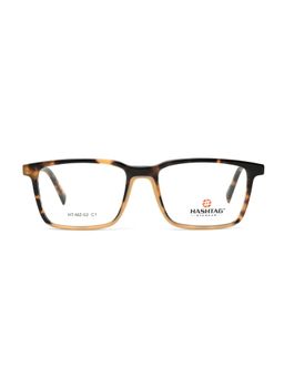 HASHTAG EYEWEAR - Clear Lens Square Full Rim Casual Unisex Eyeglass Frame - CHESTER-HT-MZ-02-C1 (42)