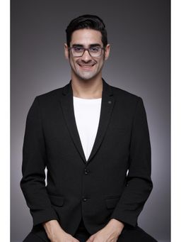 HASHTAG EYEWEAR - Clear Lens Rectangle Full Rim Casual Unisex Computer Glass - HTABS-2-GRY (40)