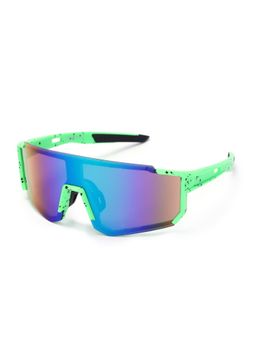 HASHTAG EYEWEAR - Multi Colour Square Full Rim Casual Unisex Sunglass - HTSP-101-C5 (58)