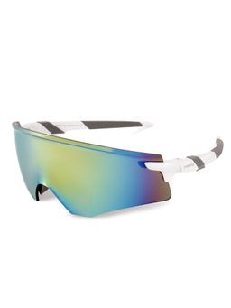 HASHTAG EYEWEAR - Multi Colour UV Protection Square Rimless Casual Unisex Sunglass - HTSP-102-C2 (56)