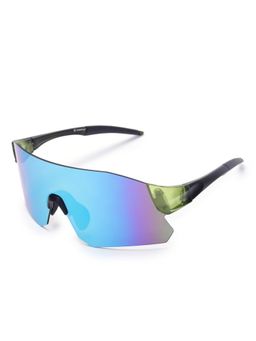 HASHTAG EYEWEAR - Multi Colour Square Half Rim Casual Unisex Sunglass - HTSP-103-C1 (48)