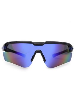 HASHTAG EYEWEAR - Multi Colour Square Half Rim Casual Unisex Sunglass - HT-SPORT-0104 C3 (52)