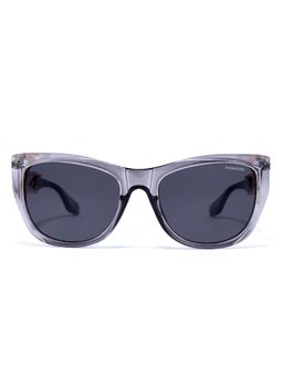 HASHTAG EYEWEAR - Grey UV Protection Cat Eye Full Rim Casual Women Sunglass - KGFT(14)-9230-C2 (52)