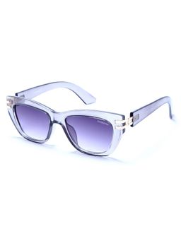 HASHTAG EYEWEAR - Grey UV Protection Square Full Rim Casual Women Sunglass - KGFT(14)-9233-C3 (47)