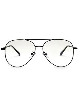 HASHTAG EYEWEAR - Clear Lens Aviator Full Rim Casual Unisex Computer Glass - MLAB-131562-C1 (50)