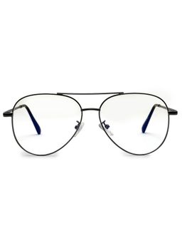 HASHTAG EYEWEAR - Clear Lens Aviator Full Rim Casual Unisex Computer Glass - MLAB-131562-C2 (50)