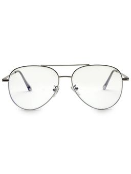 HASHTAG EYEWEAR - Clear Lens Aviator Full Rim Casual Unisex Computer Glass - MLAB-131562-C3 (50)