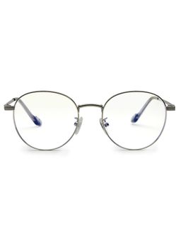 HASHTAG EYEWEAR - Clear Lens Round Full Rim Casual Unisex Computer Glass - MLAB-1351722-C3 (44)
