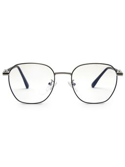 HASHTAG EYEWEAR - Clear Lens Hexagonal Full Rim Casual Unisex Computer Glass - MLAB-1351782-C6 (44)