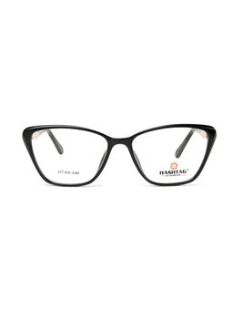 HASHTAG EYEWEAR - Clear Regular Lens Cat Eye Full Rim Casual Eyeglass Frame - TINTO-HT-KK-046-C1 (42)