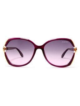 HASHTAG EYEWEAR - Purple Butterfly Full Rim Casual Women Sunglass - TT(4)-8262-Purple (58)