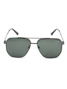 HASHTAG EYEWEAR - Green Square Full Rim Casual Unisex Sunglass - Try (14) B80-431 C3 (52)