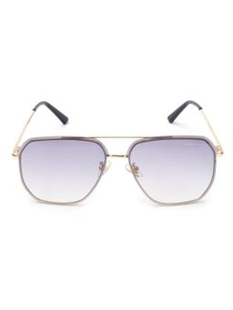 HASHTAG EYEWEAR - Grey Square Full Rim Casual Unisex Sunglass - Try (14) B80-431 C6 (52)