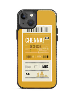 DailyObjects - Chennai City Tag Stride 2.0 Case Cover For iPhone 13-6.1-inch