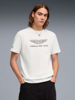 Puma - Aston Martin F1 Men's Crew Neck Big Logo T-Shirt