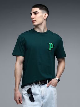 Puma - Super Green Men's Graphic T-Shirt