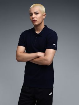 Puma - Essentials Navy Blue Men's Slim Fit Polo T-Shirt