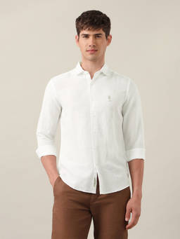 U.S. Polo Assn. Denim Co. - Men's Regular Fit Solid Shirt
