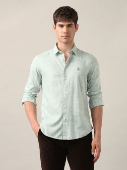 U.S. Polo Assn. Denim Co. - Men's Regular Fit Floral Printed Shirt