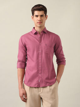 U.S. POLO ASSN. - Men's Tailored Fit Textured Shirt
