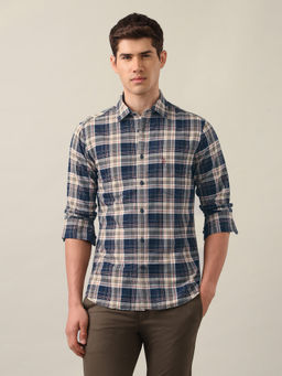 U.S. POLO ASSN. - Men's Tartan Checked Oxford Shirt